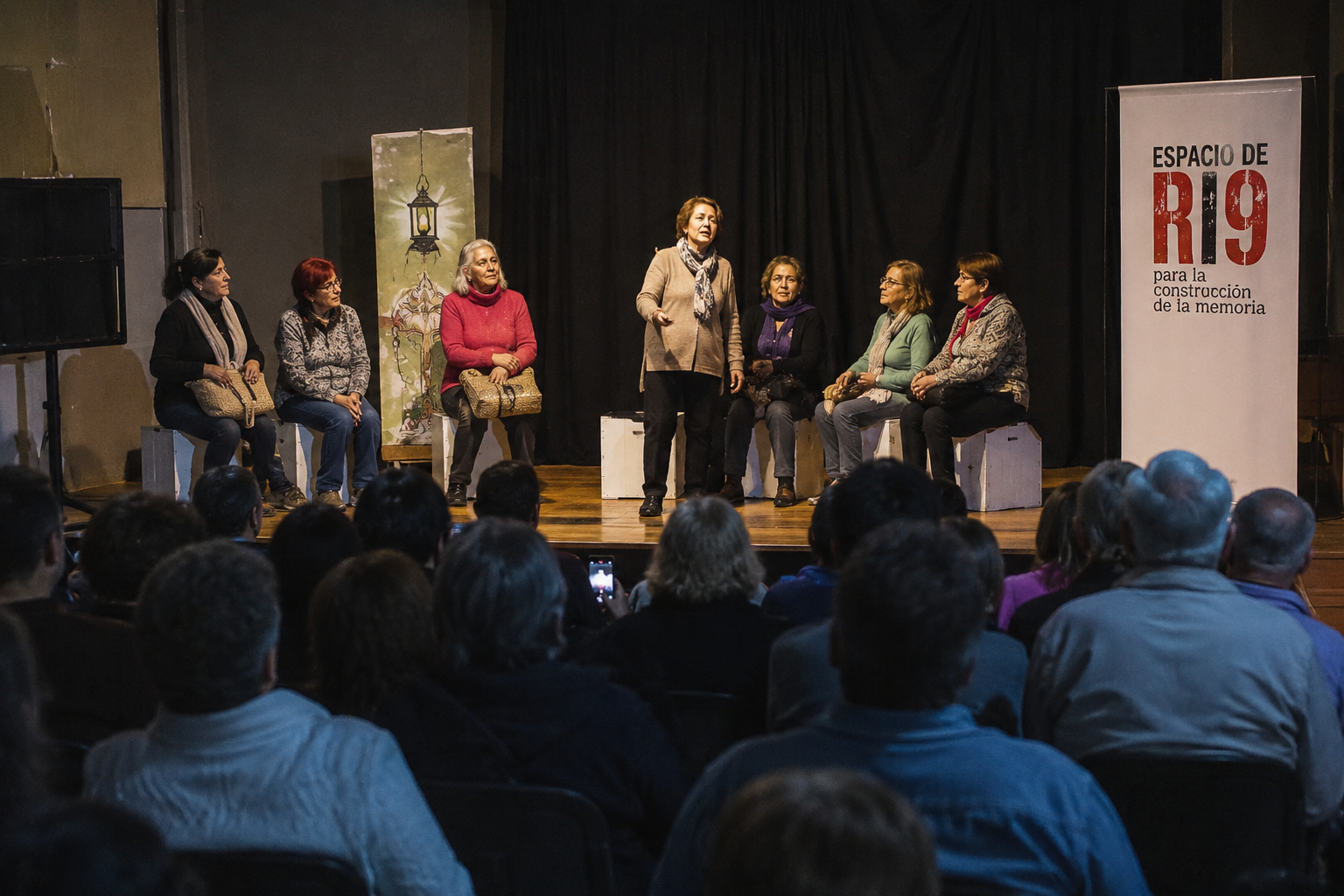 «Viejos son los trapos»: teatro solidario en el Espacio de Memoria RI9 para ayudar a dos comedores comunitarios